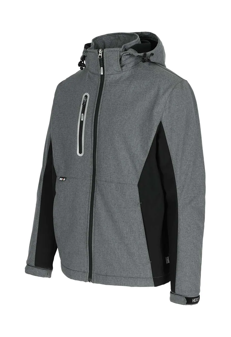 Herock Flexor Work Jacket Softshell Reflective - Grey