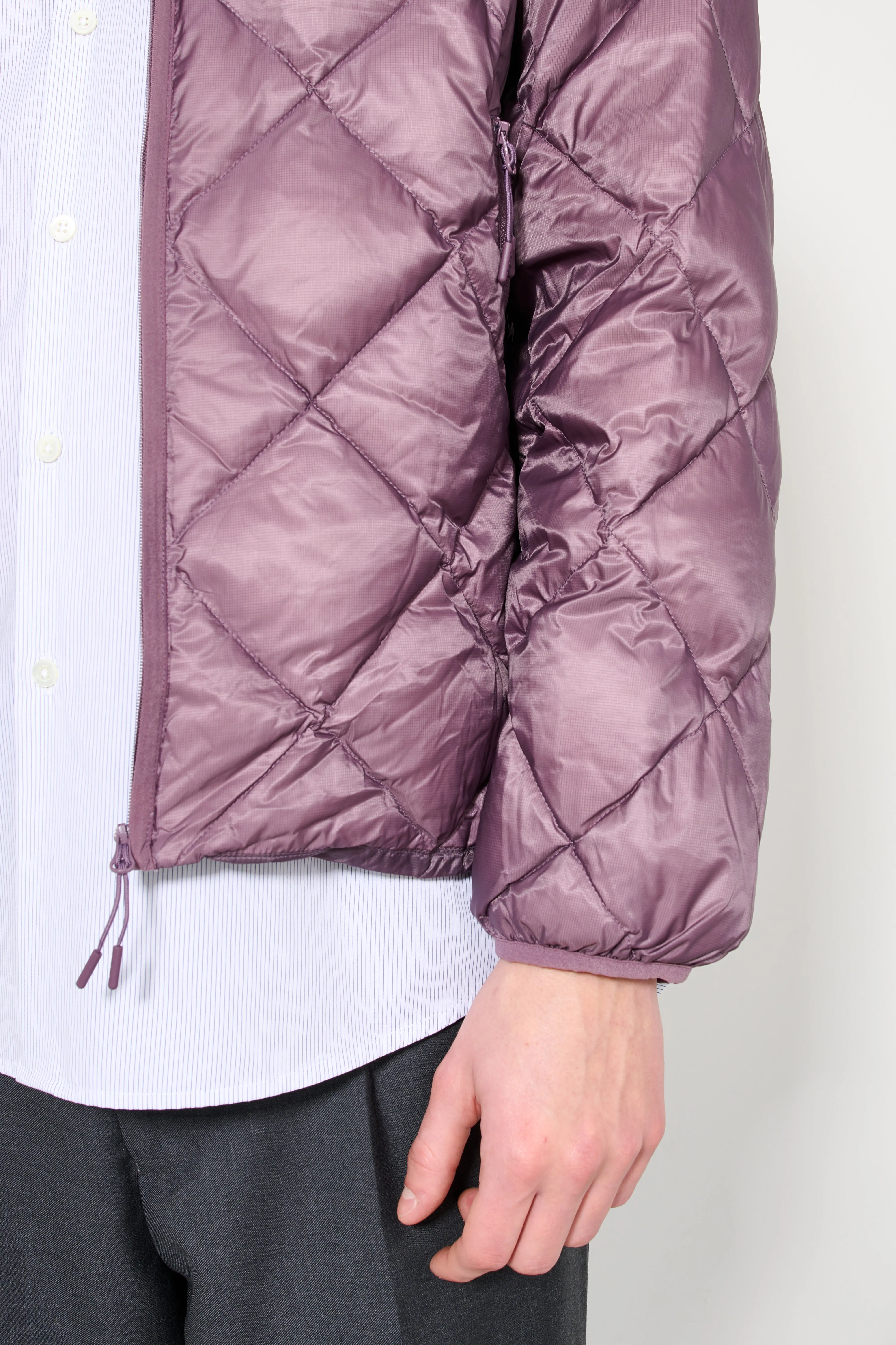 Hiking Patrol Light Down Hood Jacket Purple