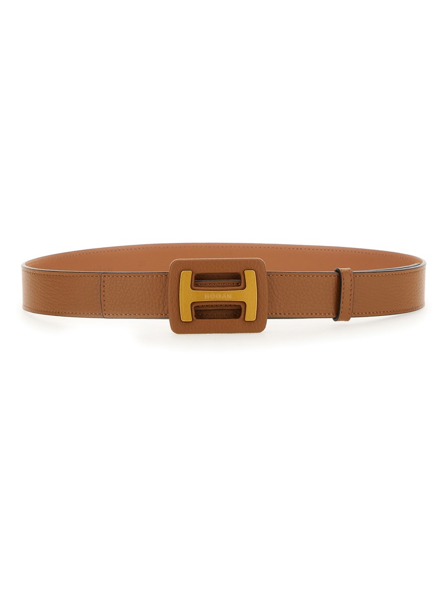 HOGAN    LEATHER BELT