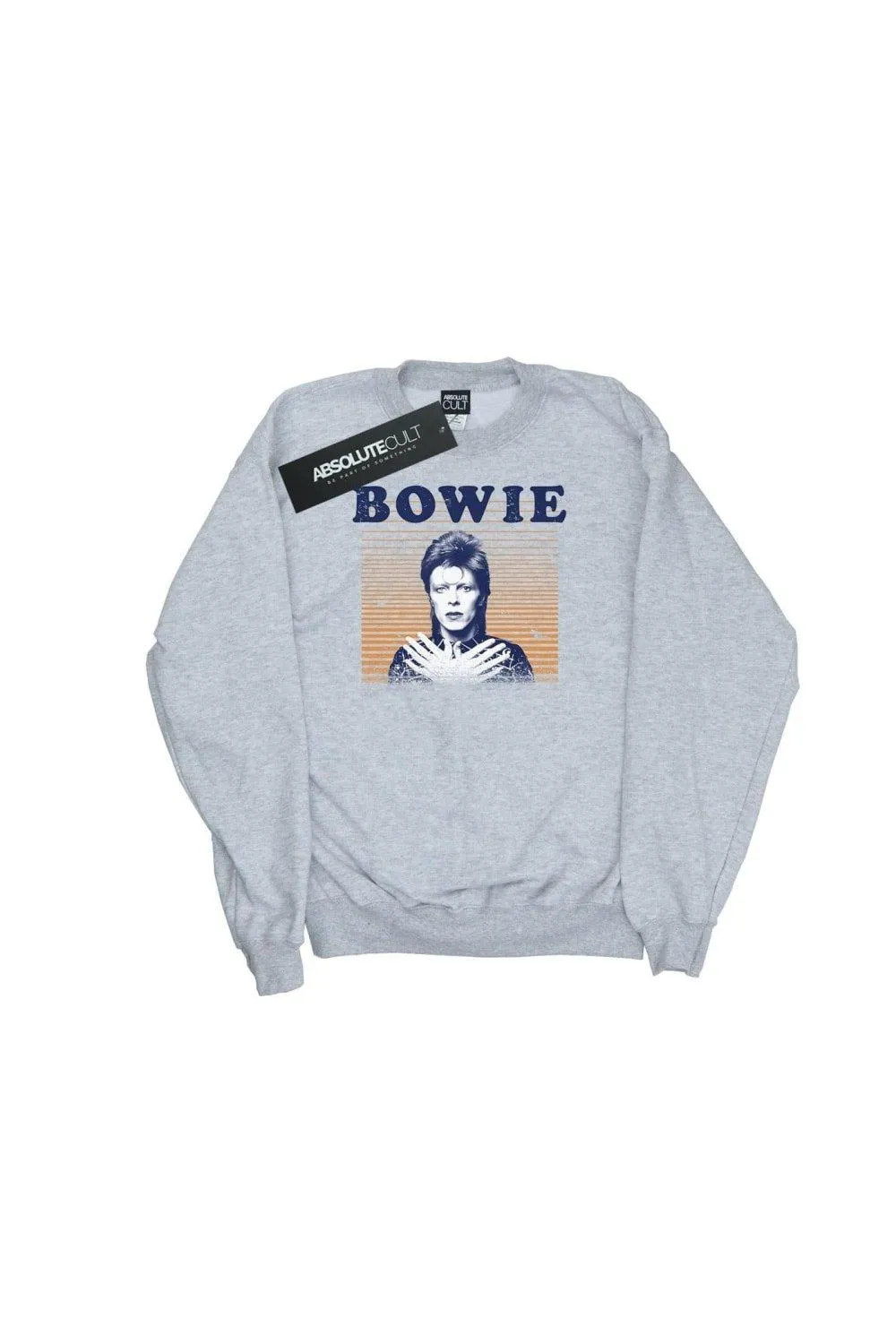 Hoodies & Sweatshirts | Orange Stripes Sweatshirt | David Bowie