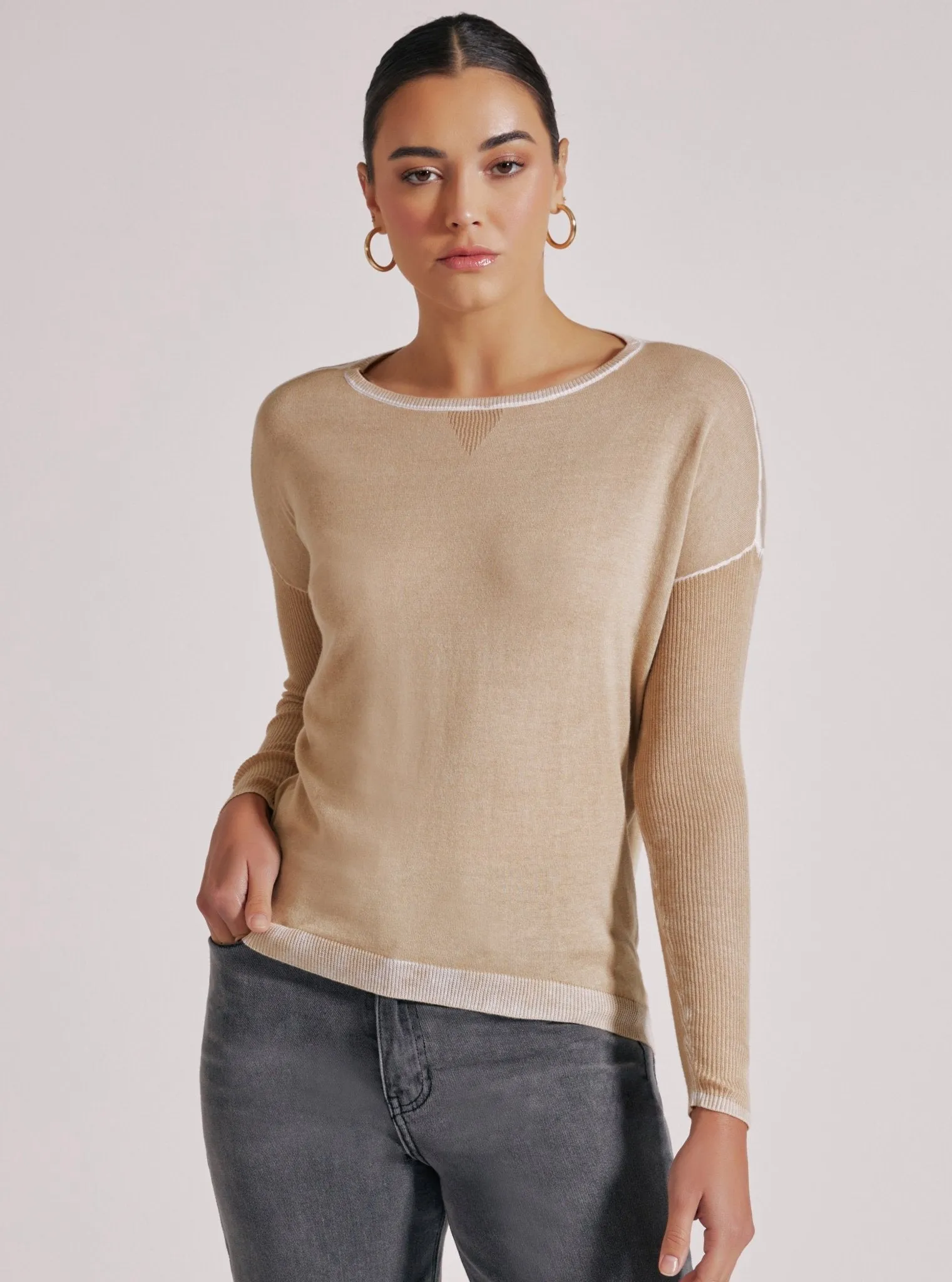 Huntress Boyfriend Sweater - Irish Cream