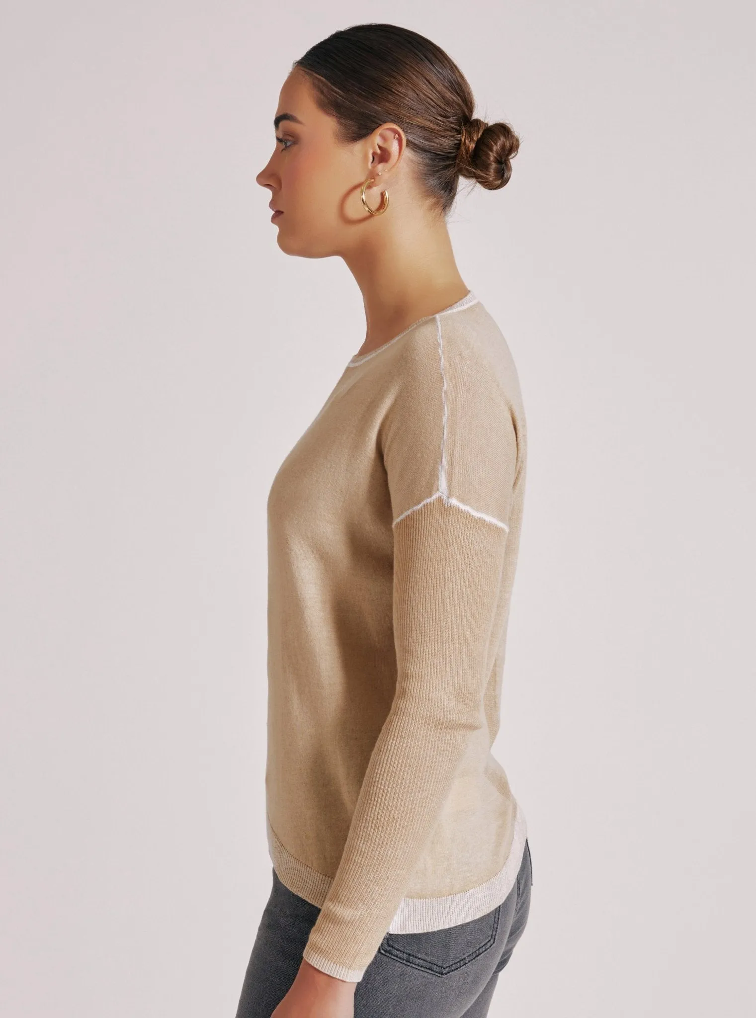 Huntress Boyfriend Sweater - Irish Cream