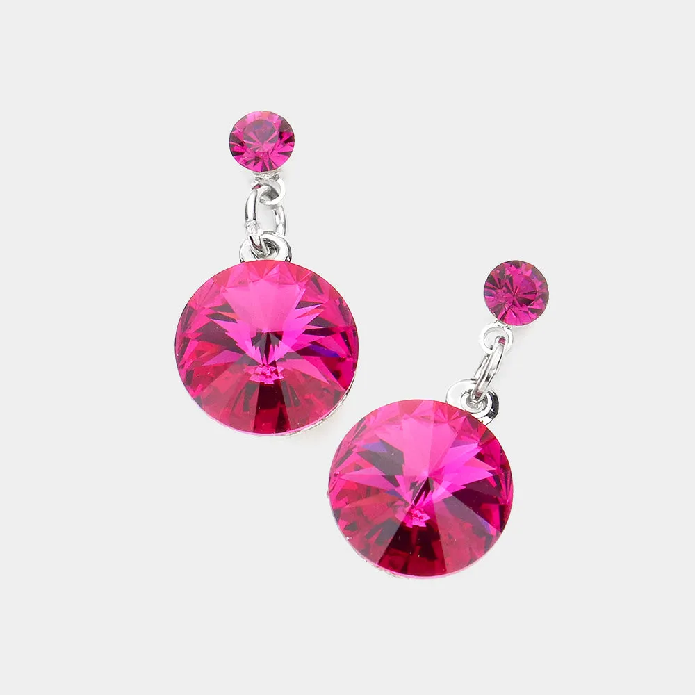 iLLASPARKZ Genuine Crystal Drop Earrings