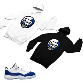 Jordan 11 Concord Matching Custom Designed Hoodies JD 11-5-6-2