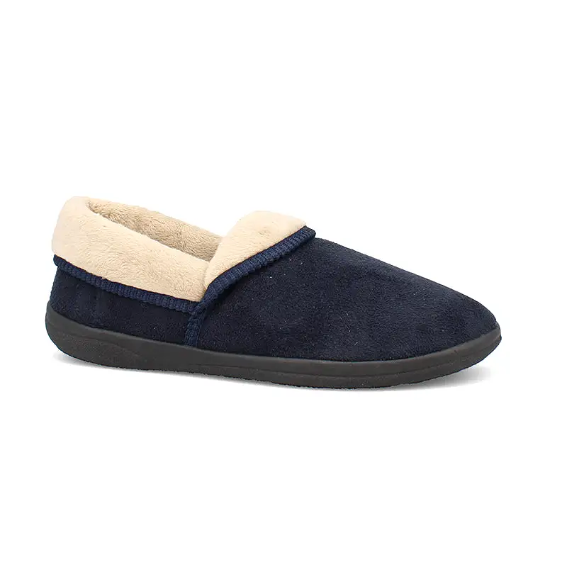 Kareem Women's Faux Fleece Velour Slipper