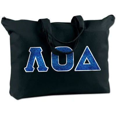 Lambda Omicron Delta Shoulder Bag - BE009 - TWILL