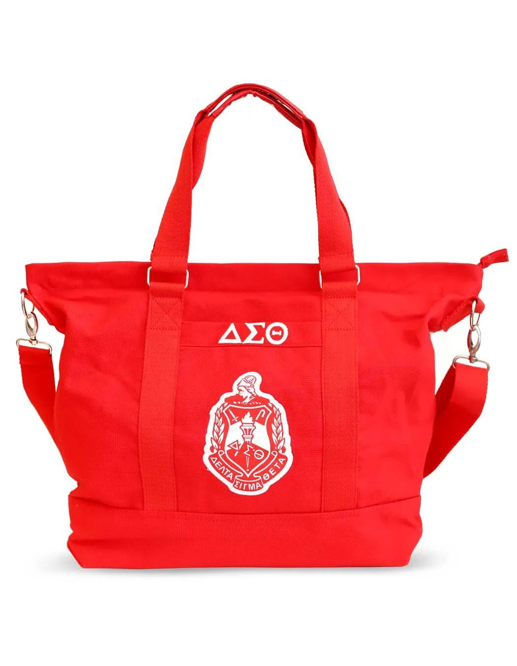 Large Canvas Tote Bag - Delta Sigma Theta