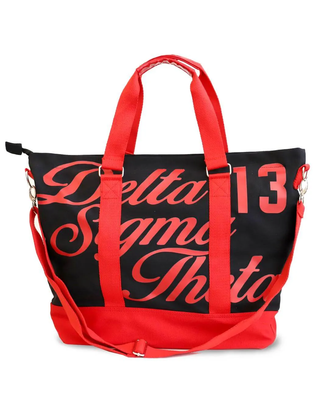 Large Canvas Tote Bag - Delta Sigma Theta