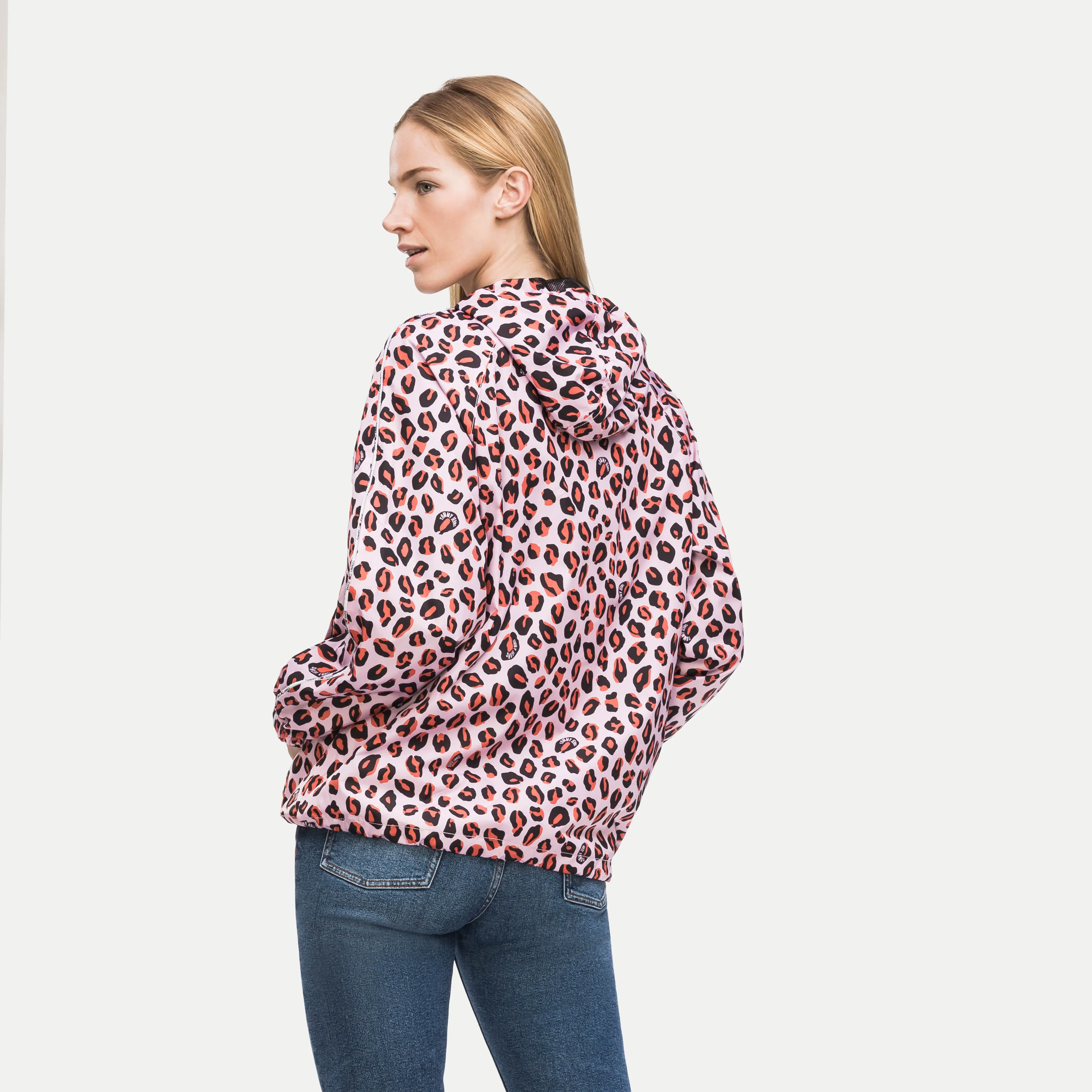 Leopard Print Sporty Popover | Sweatshirts & Hoodies | Tommy Hilfiger