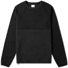 Les Basics Le Ribless Solid SweatBlack