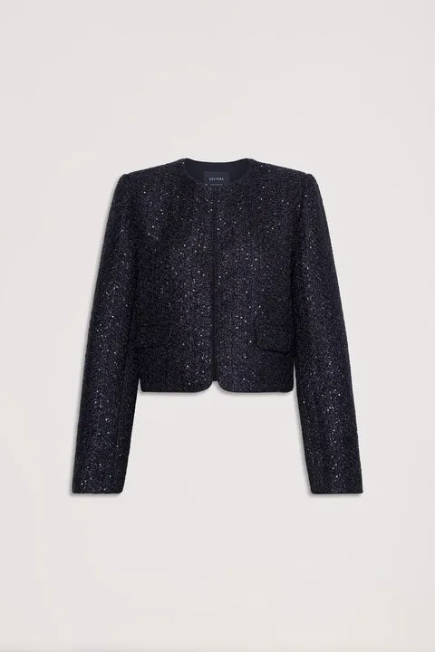 Maria Boucle Sequin Jacket