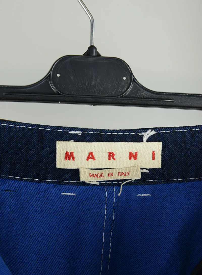 Marni Jeans Blu con strappi - Tg. 40