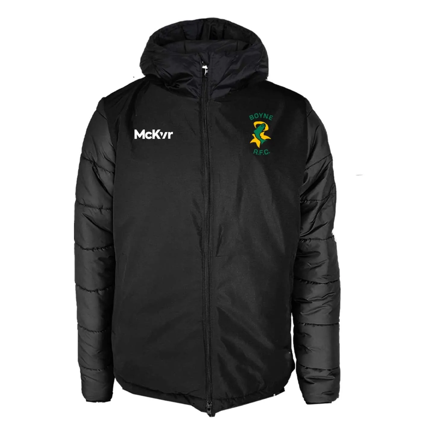 Mc Keever Boyne RFC Core 22 Stadium Jacket - Adult - Black