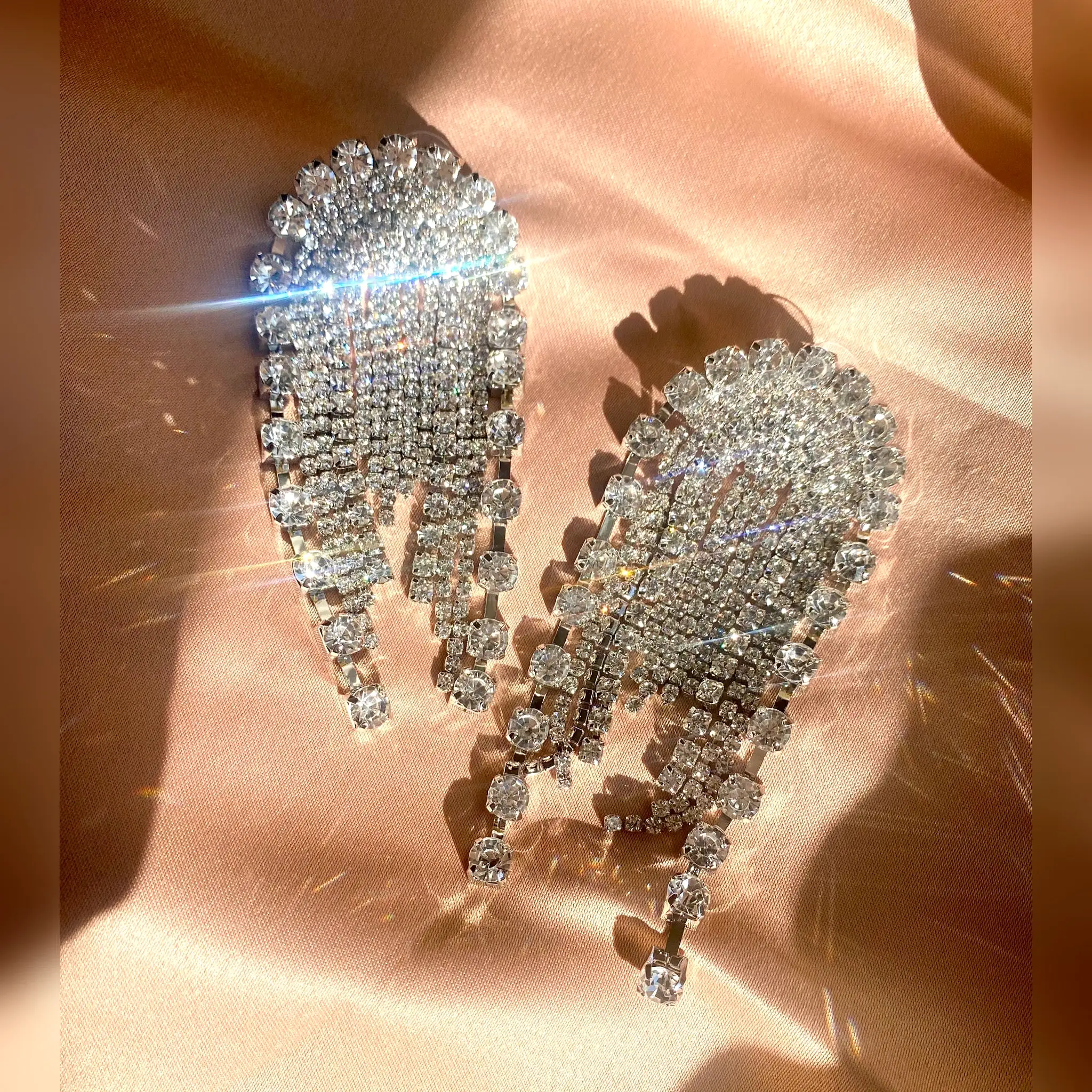 Mila Crystal Drop Earrings