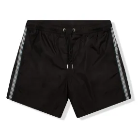 Moncler Band Logo Black Swim Shorts