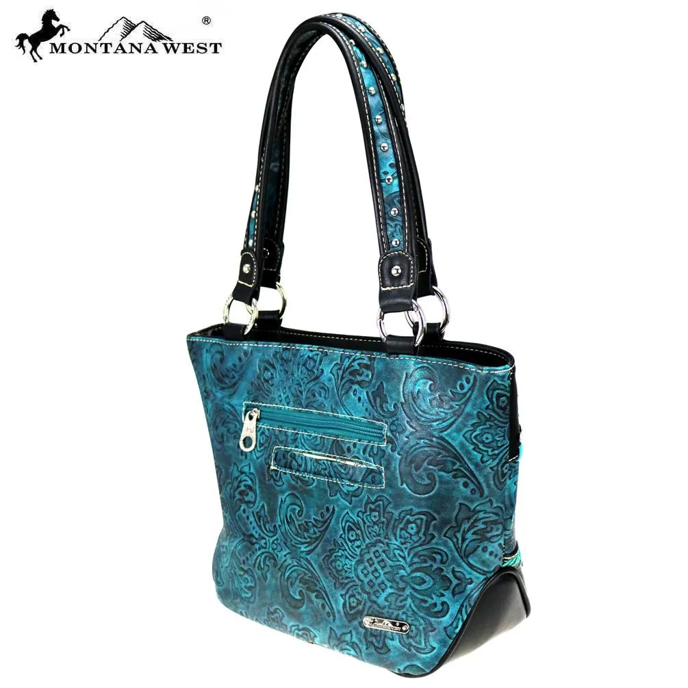 Montana West Embroidered Tote