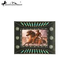 Montana West Indian Beaded Resin Photo Frame - Black