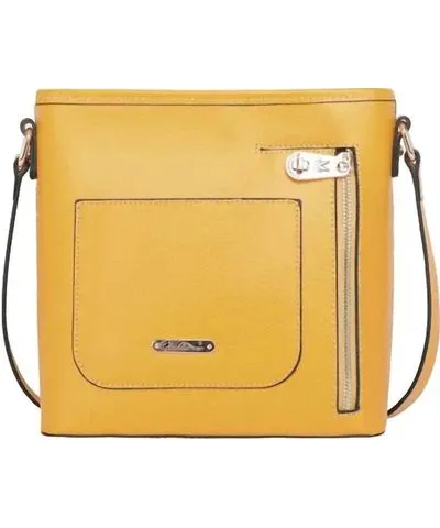 Montana West Women's Leather Travel Crossbody Bag