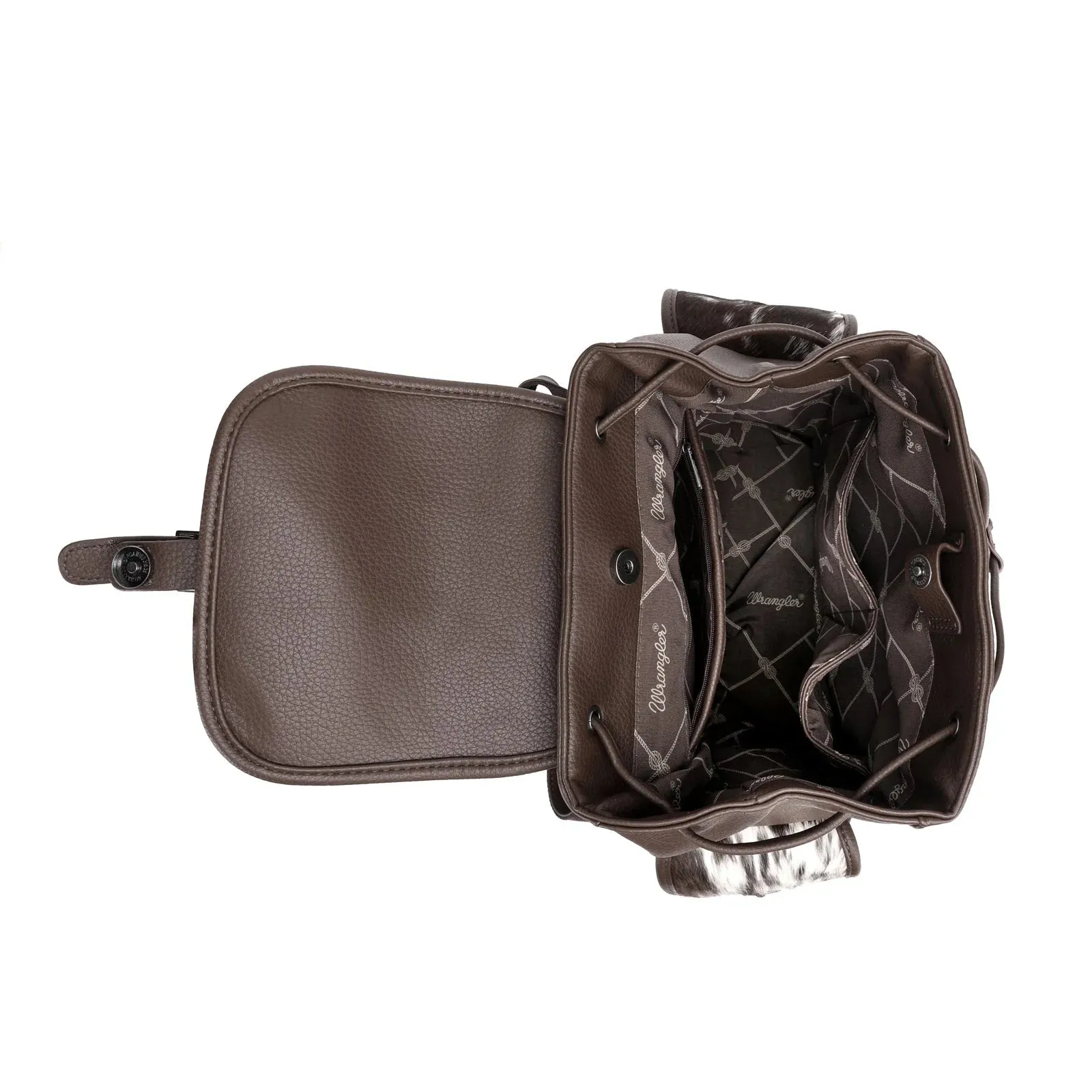 Montana West Wrangler Hair-on Cowhide Backpack