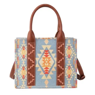 Montana West Wrangler Southwestern Dual Sided Tote