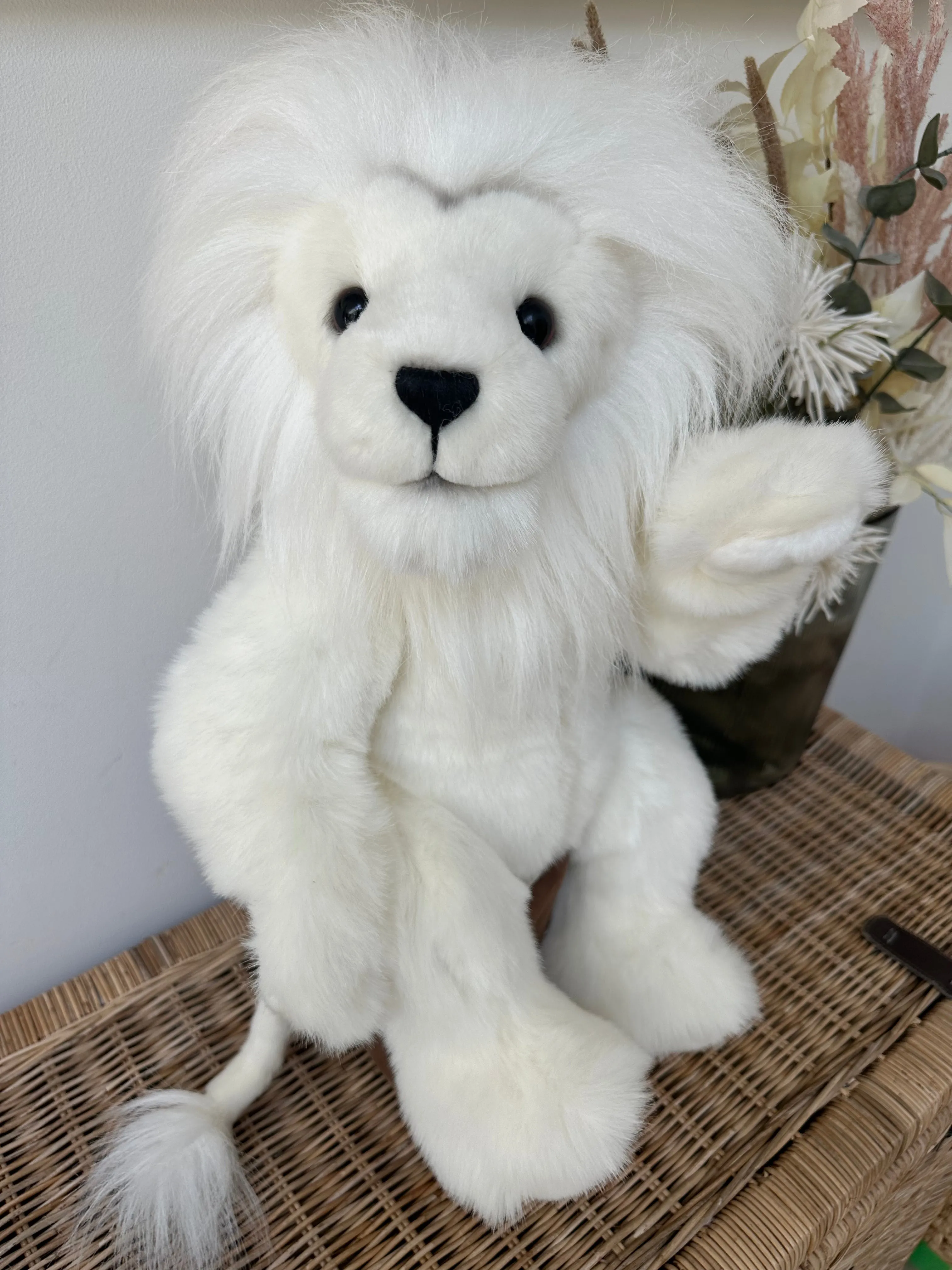 Mortimer Charlie Bears Queens Beast Limited Edition White Lion No 609