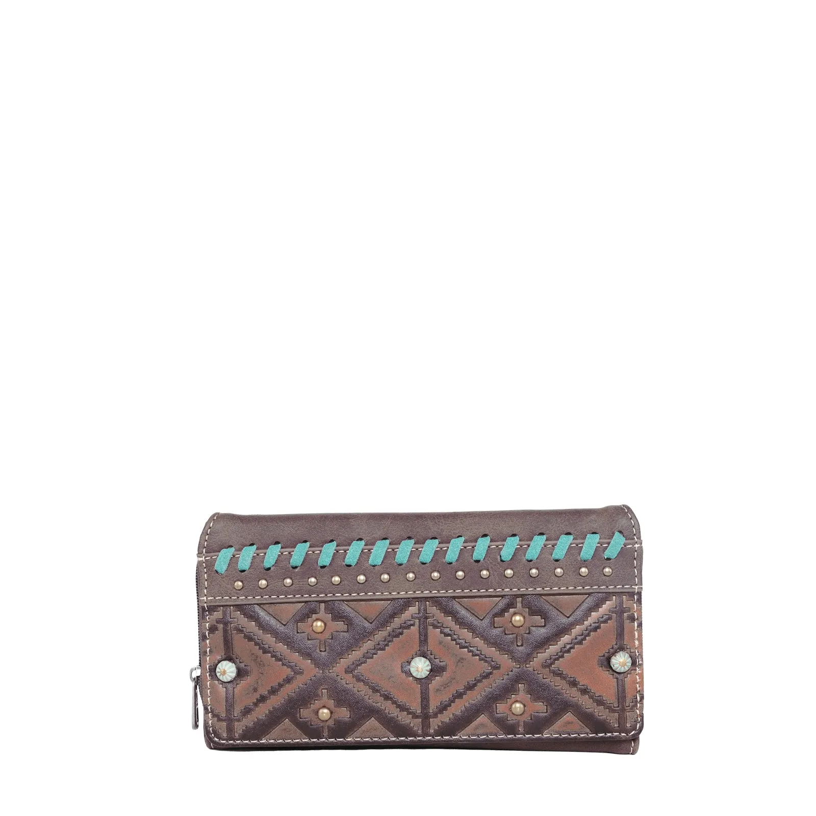 MW1064-W010 Montana West Aztec Collection Wallet