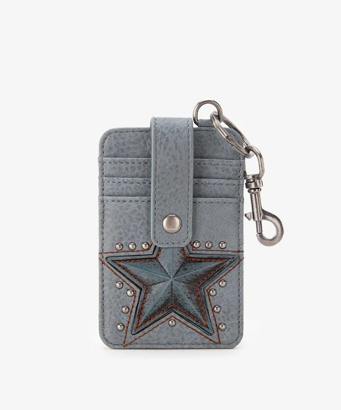 MW1288-W007  Montana West  Lonestar Collection Mini Key Ring Card Case