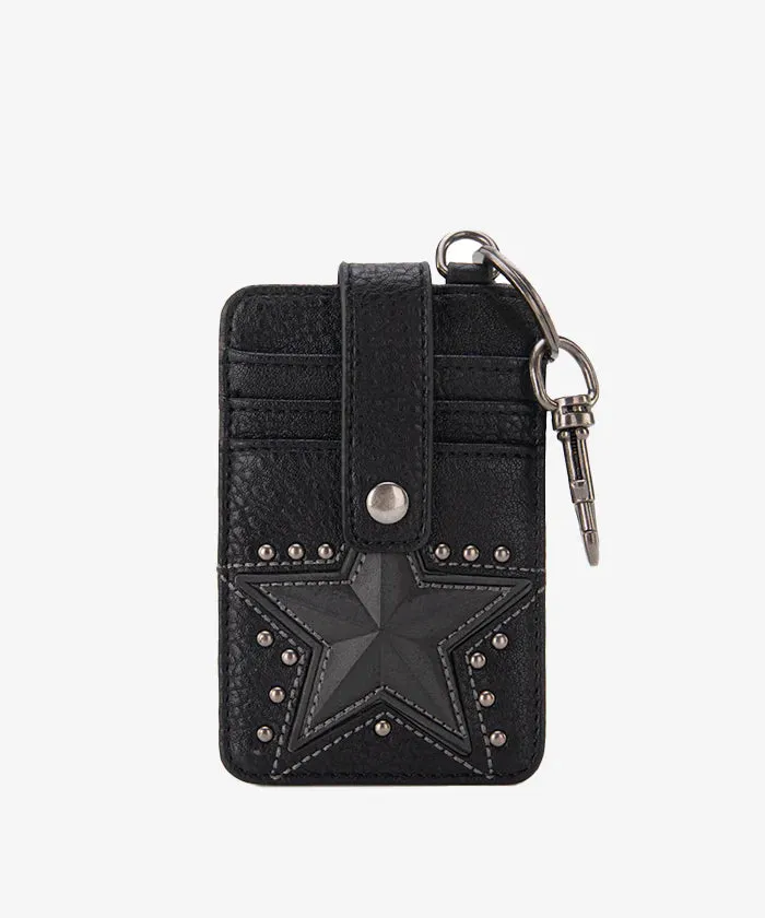 MW1288-W007  Montana West  Lonestar Collection Mini Key Ring Card Case