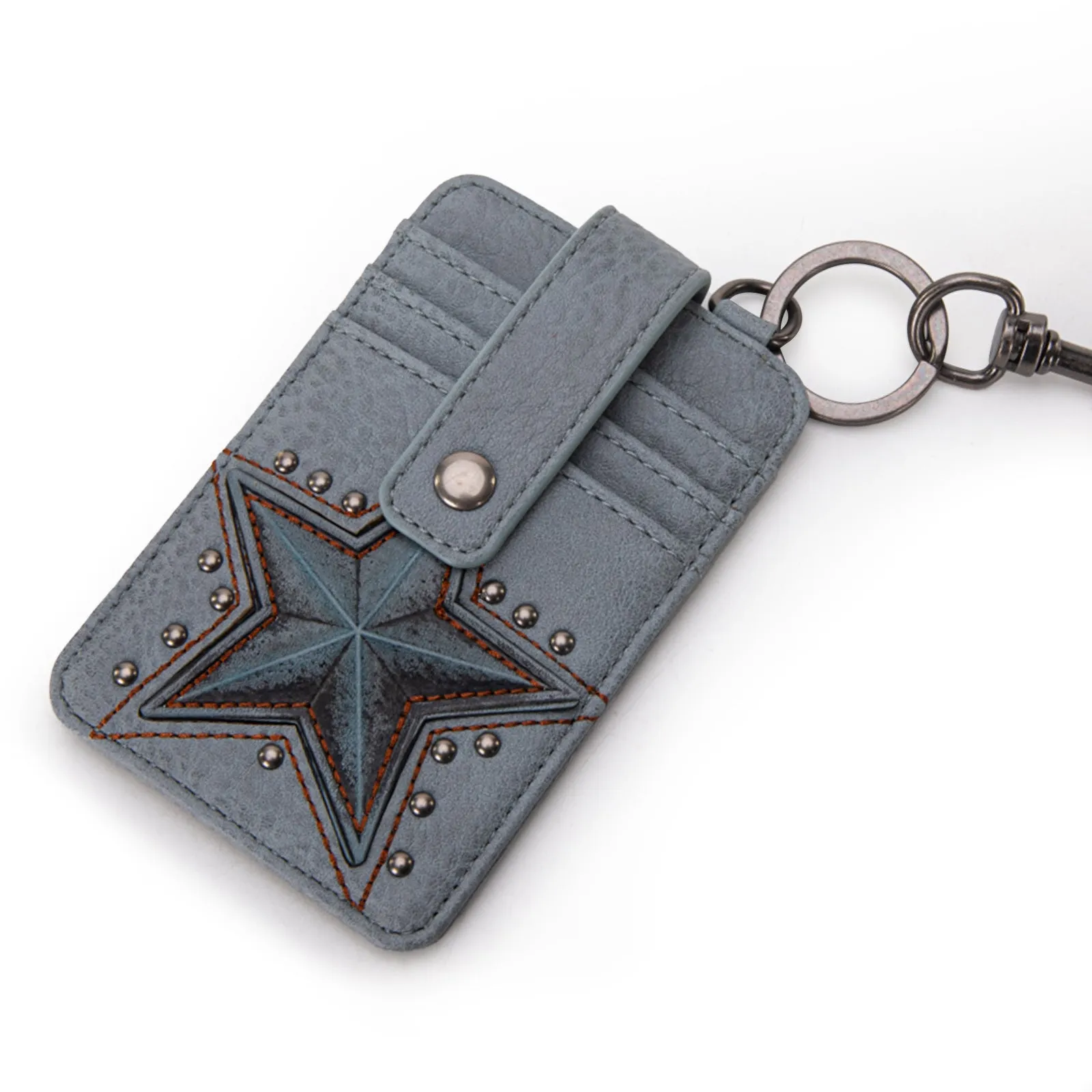 MW1288-W007  Montana West  Lonestar Collection Mini Key Ring Card Case