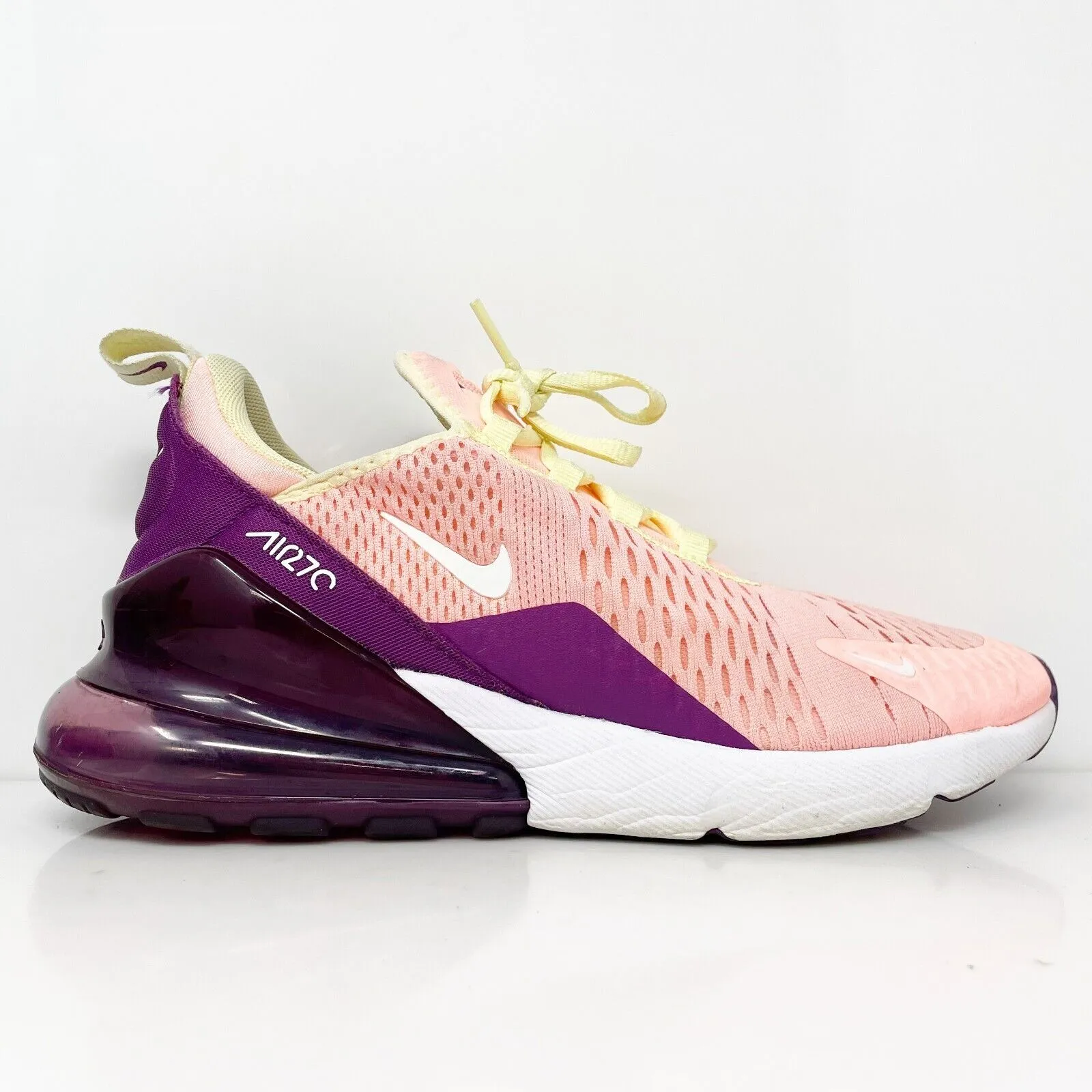 Nike Girls Air Max 270 AV7965-600 Pink Running Shoes Sneakers Size 7Y