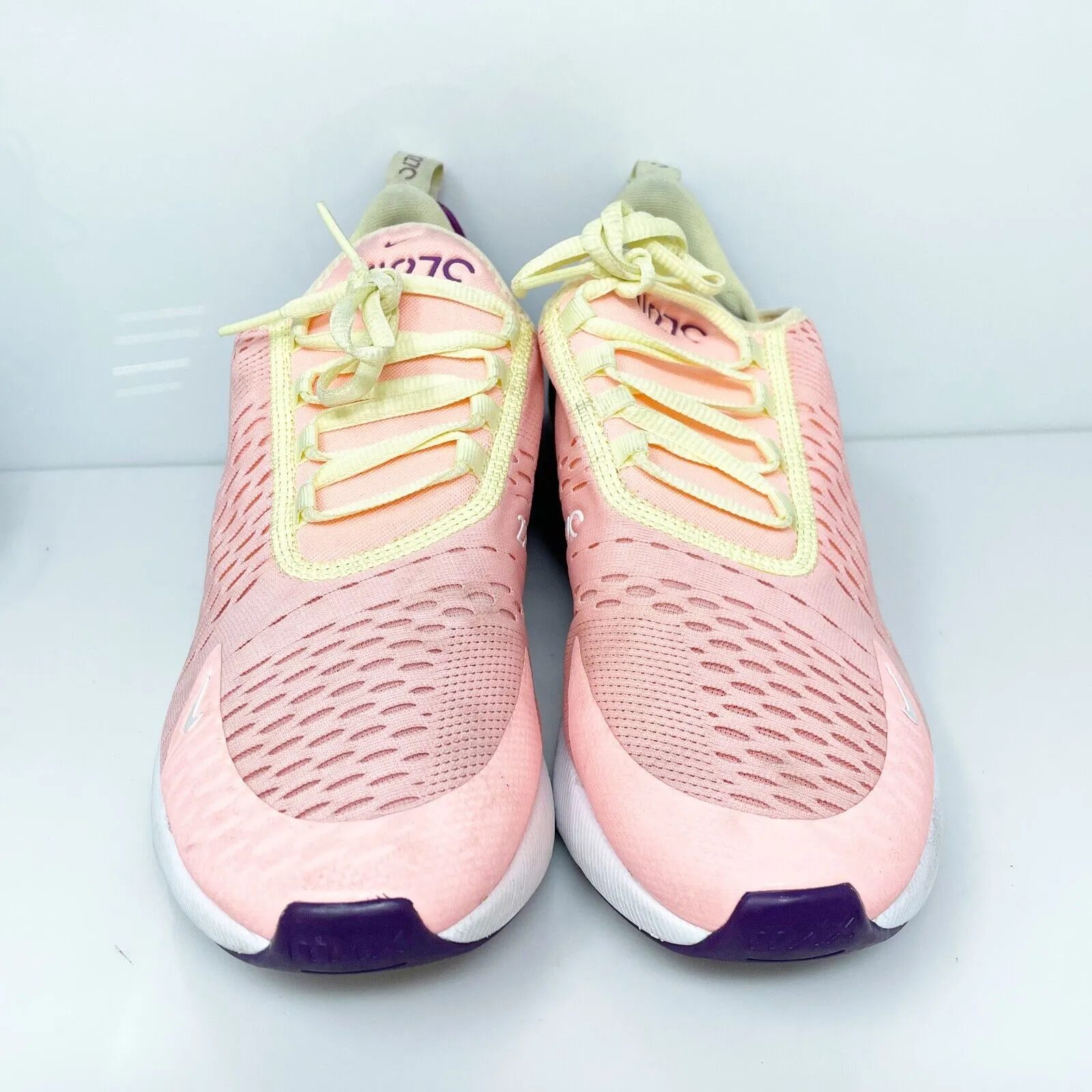 Nike Girls Air Max 270 AV7965-600 Pink Running Shoes Sneakers Size 7Y