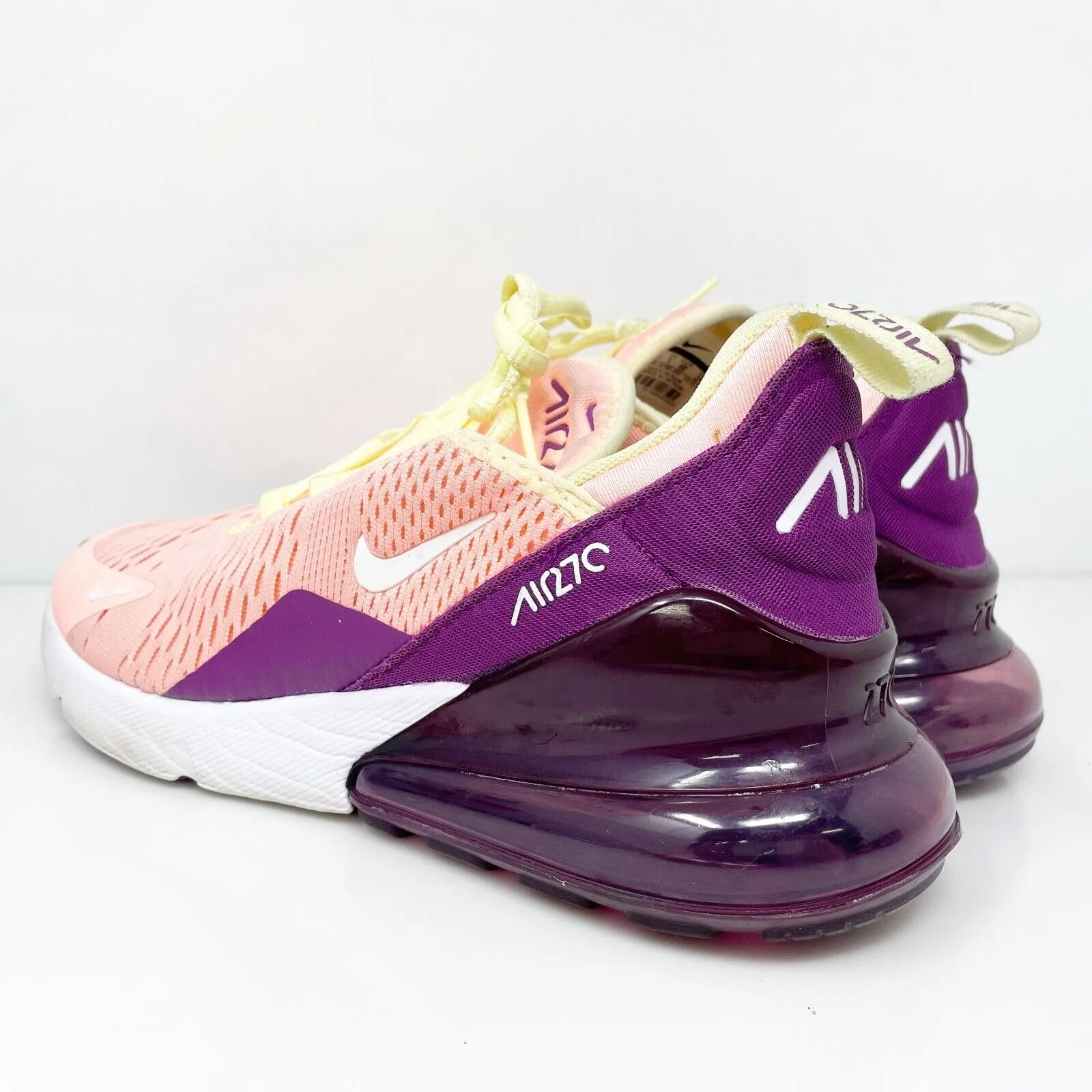 Nike Girls Air Max 270 AV7965-600 Pink Running Shoes Sneakers Size 7Y