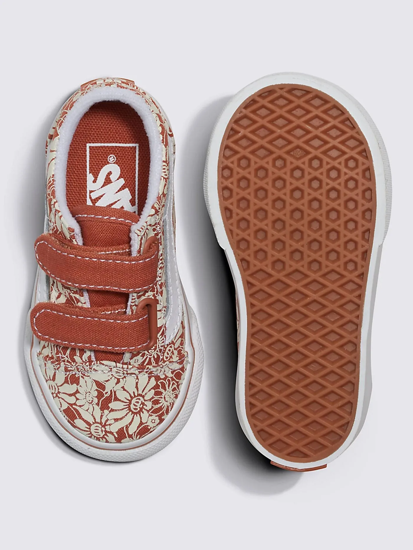 Old Skool V Summer Bloom Autumn Leaf Shoes (Little Kids)