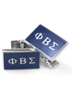 Phi Beta Sigma Cuff Links