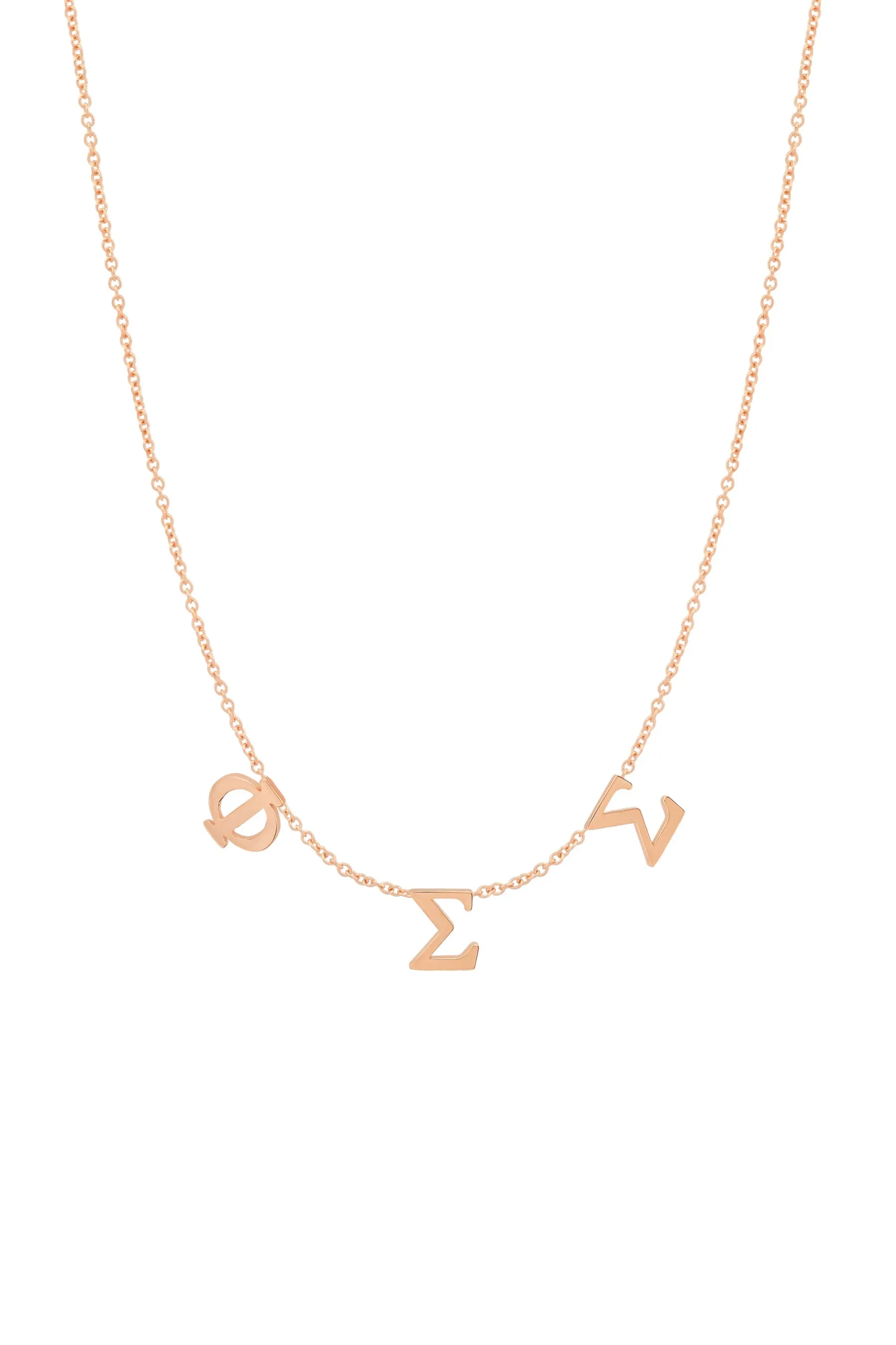 Phi Sigma Sigma Necklace