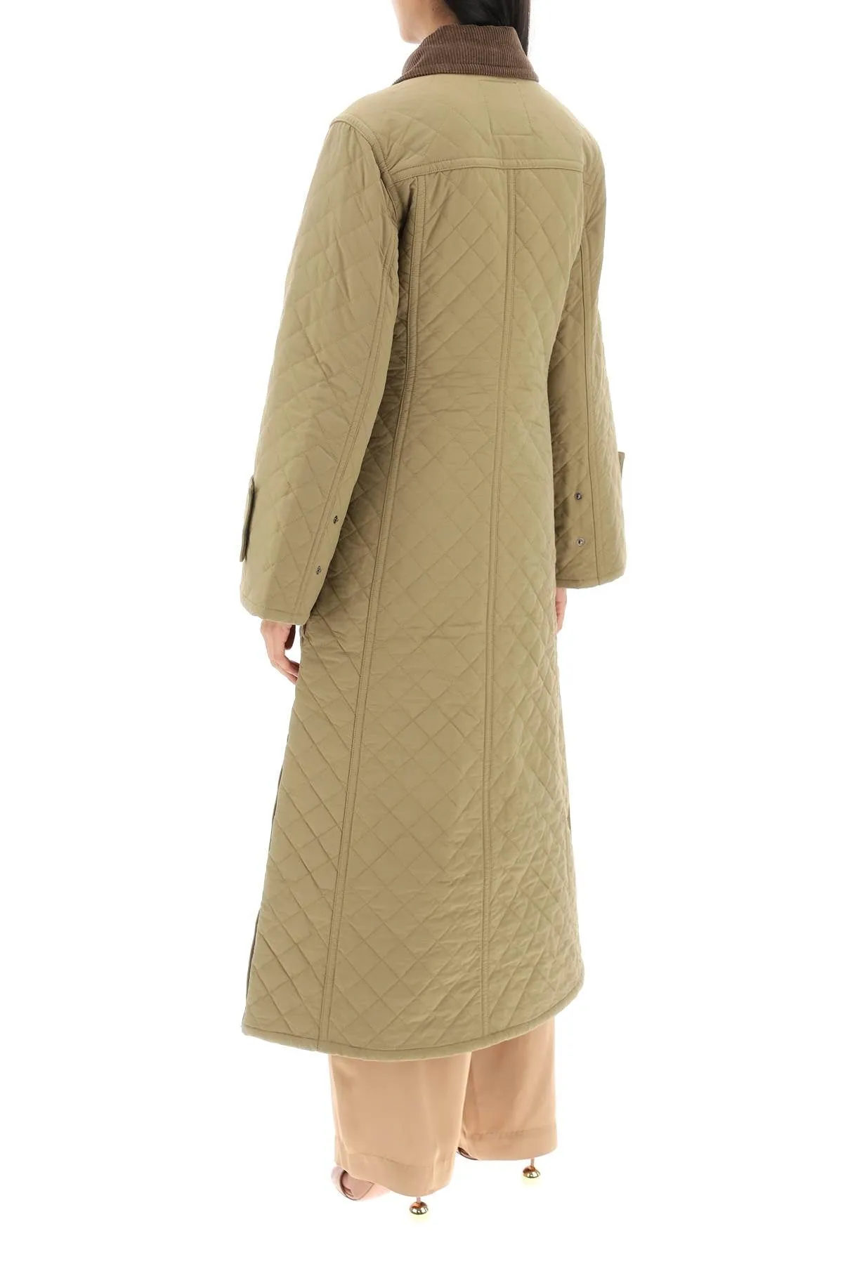 Pinelope Quilted Trench Coat