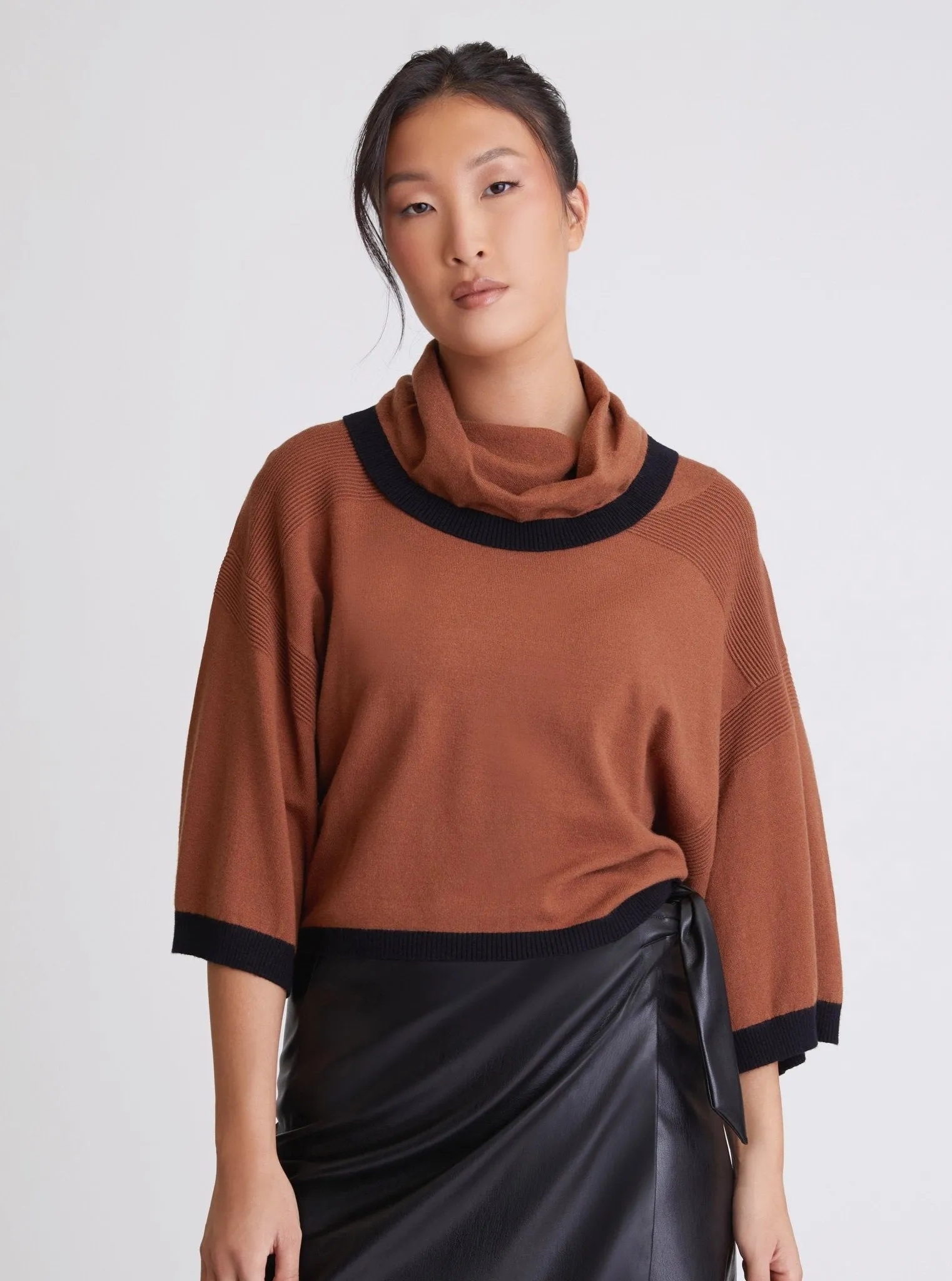 Portola Cowl Neck Sweater - final sale