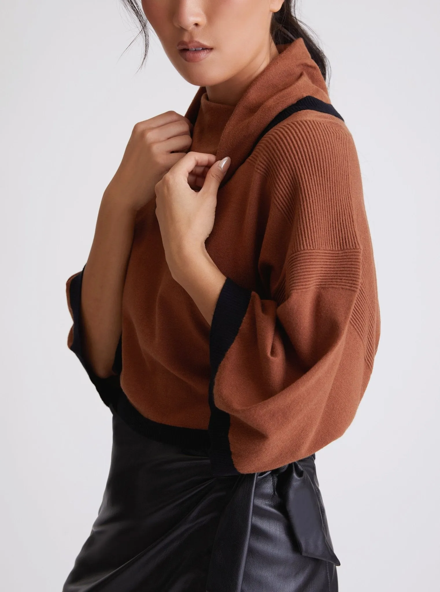 Portola Cowl Neck Sweater - final sale