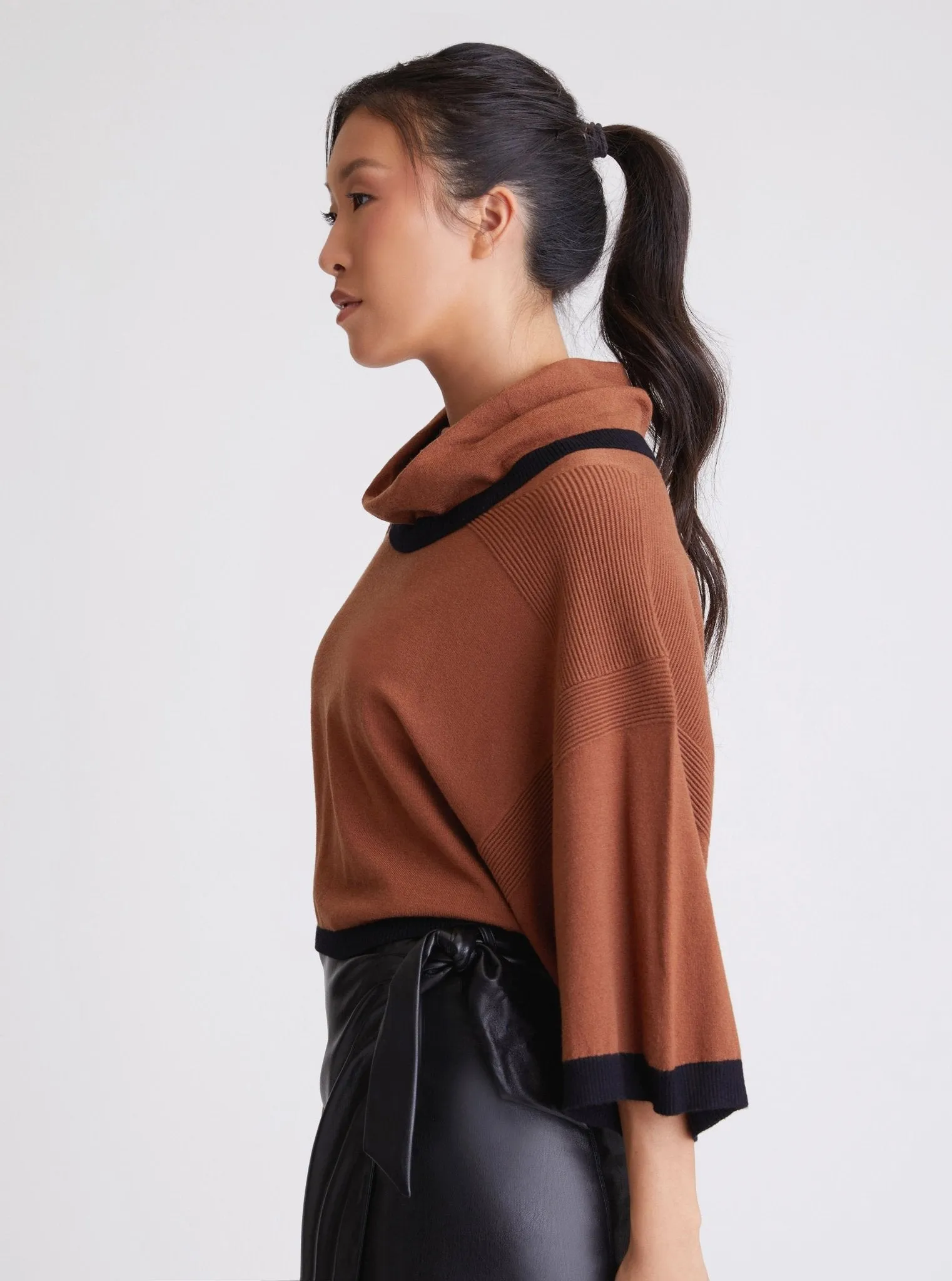 Portola Cowl Neck Sweater - final sale