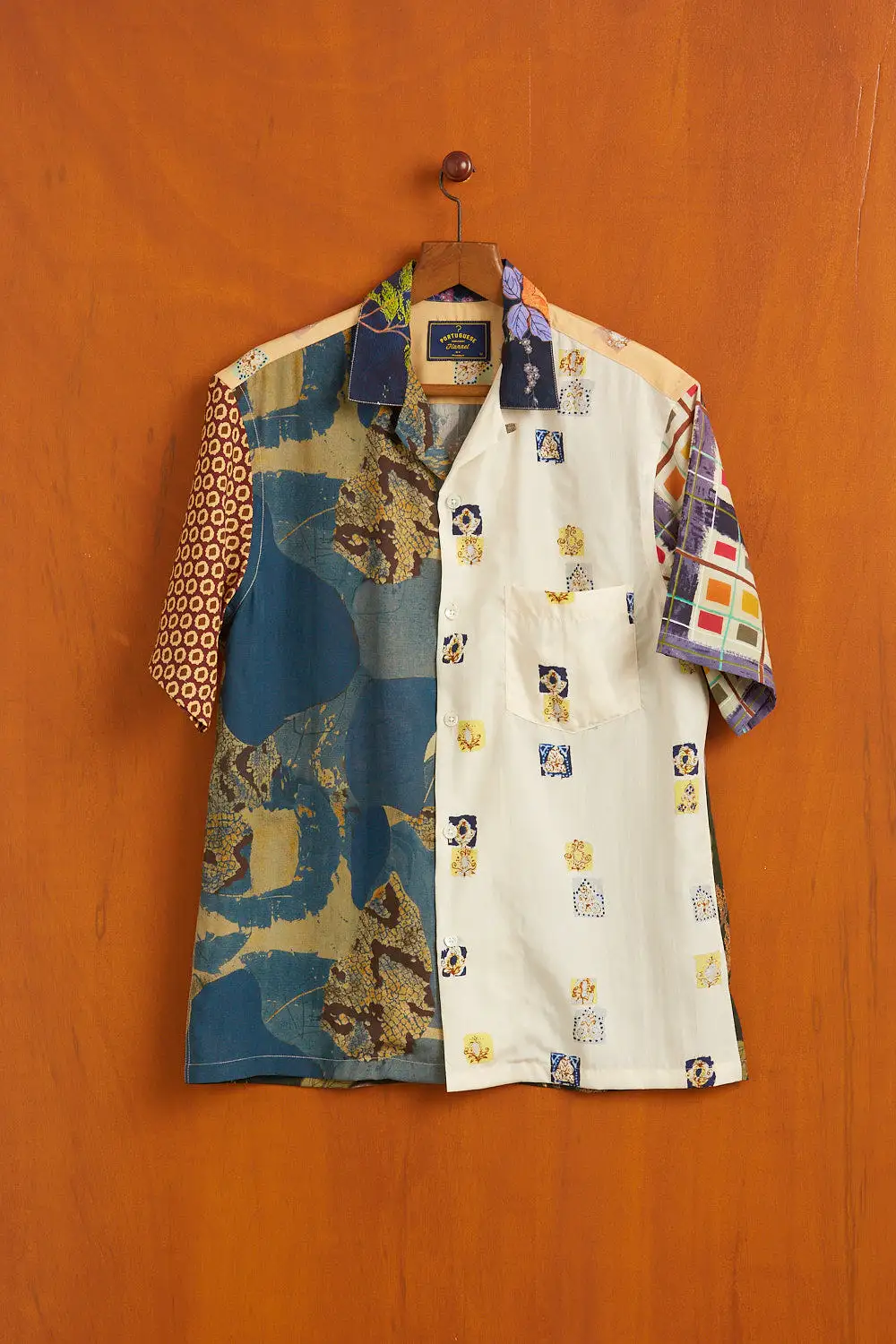 PORTUGUESE FLANNEL General Patchwork Shirt