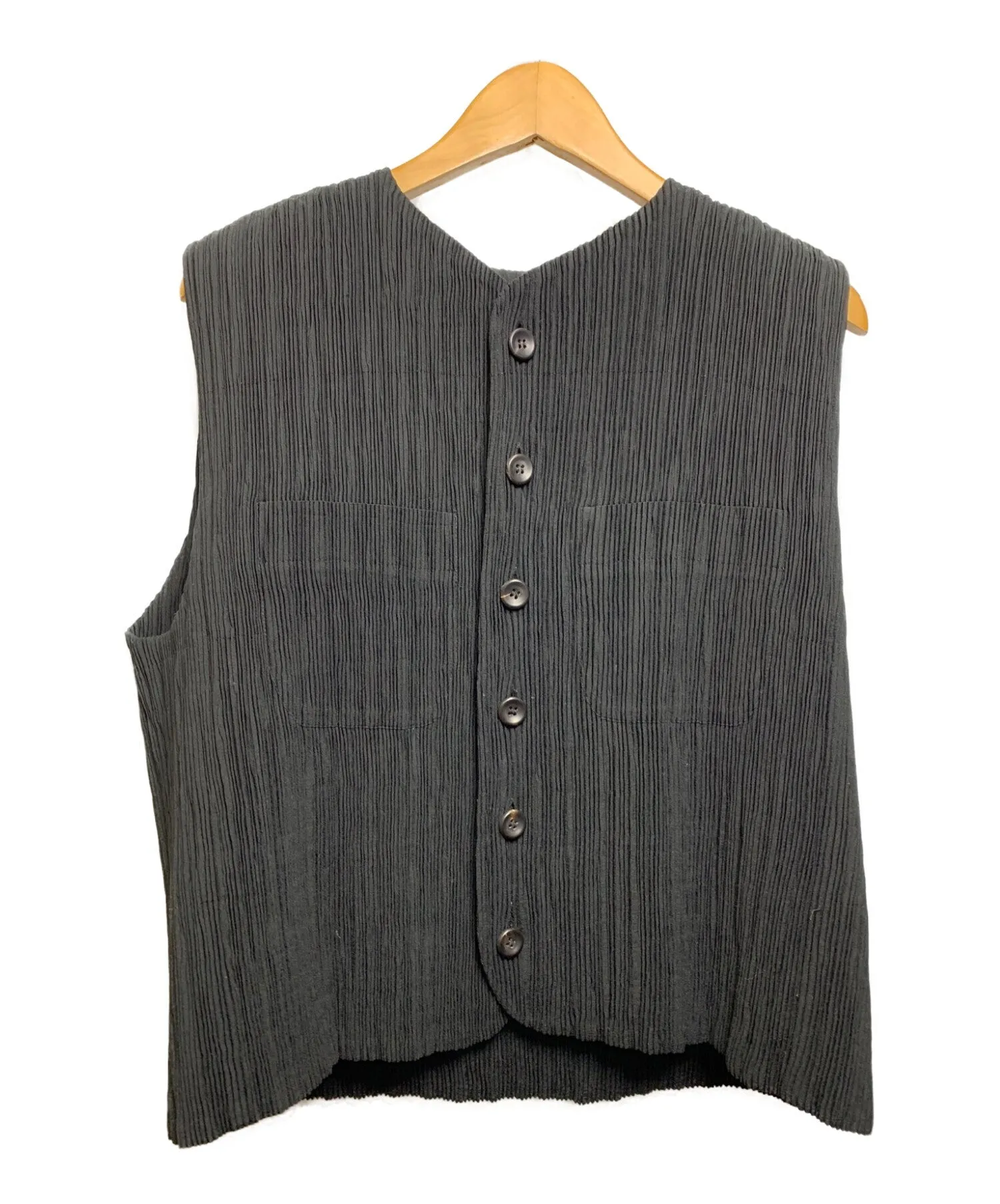 [Pre-owned] ISSEY MIYAKE Sleeveless Breath Blouse IM63-FE902