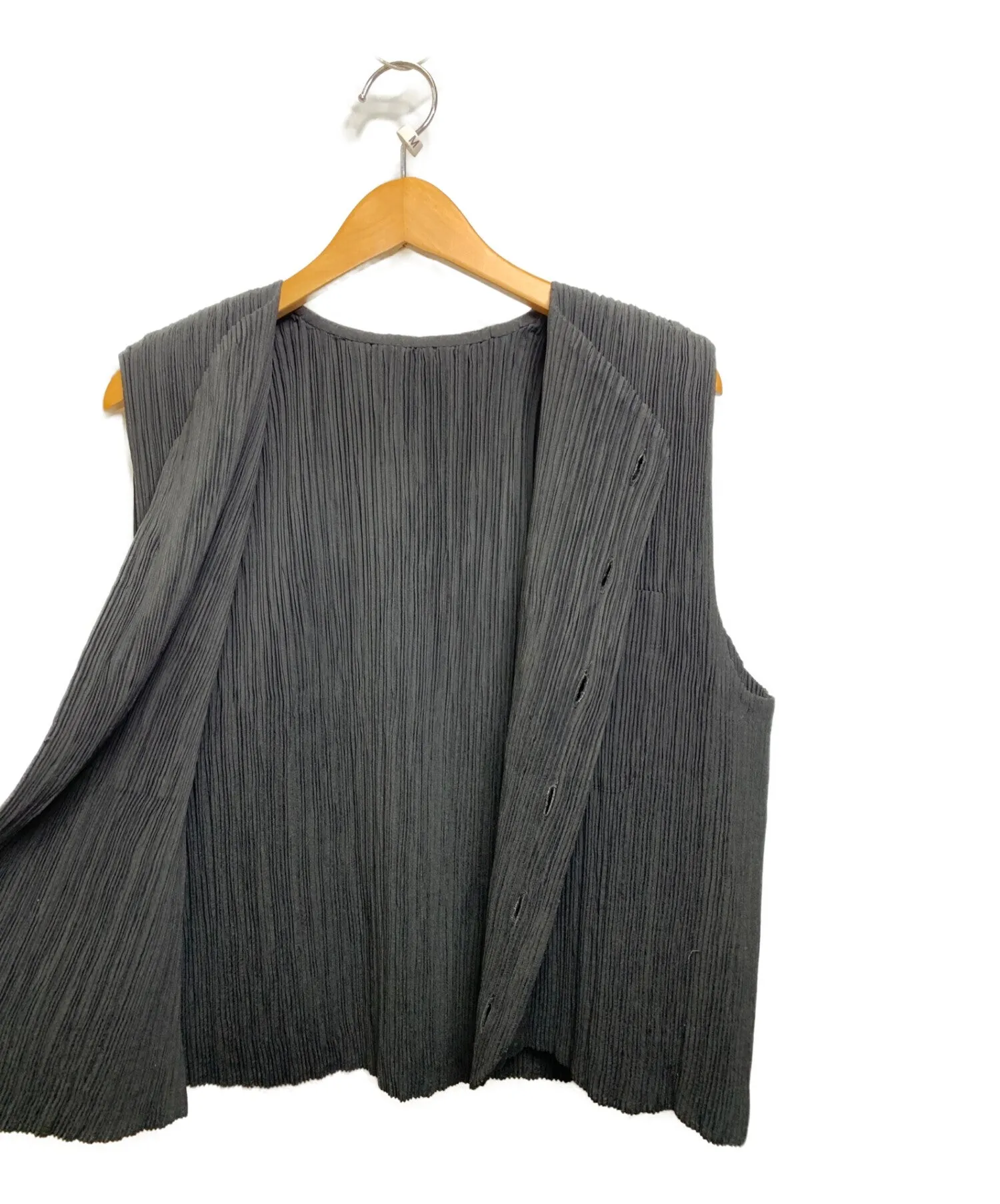 [Pre-owned] ISSEY MIYAKE Sleeveless Breath Blouse IM63-FE902