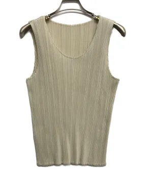 [Pre-owned] PLEATS PLEASE Pleated blouse Sleeveless blouse Blouse PP01-JK501