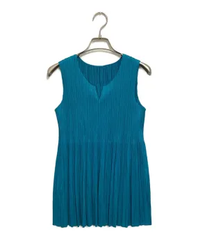 [Pre-owned] PLEATS PLEASE Sleeveless pleated blouse PP11-JK184