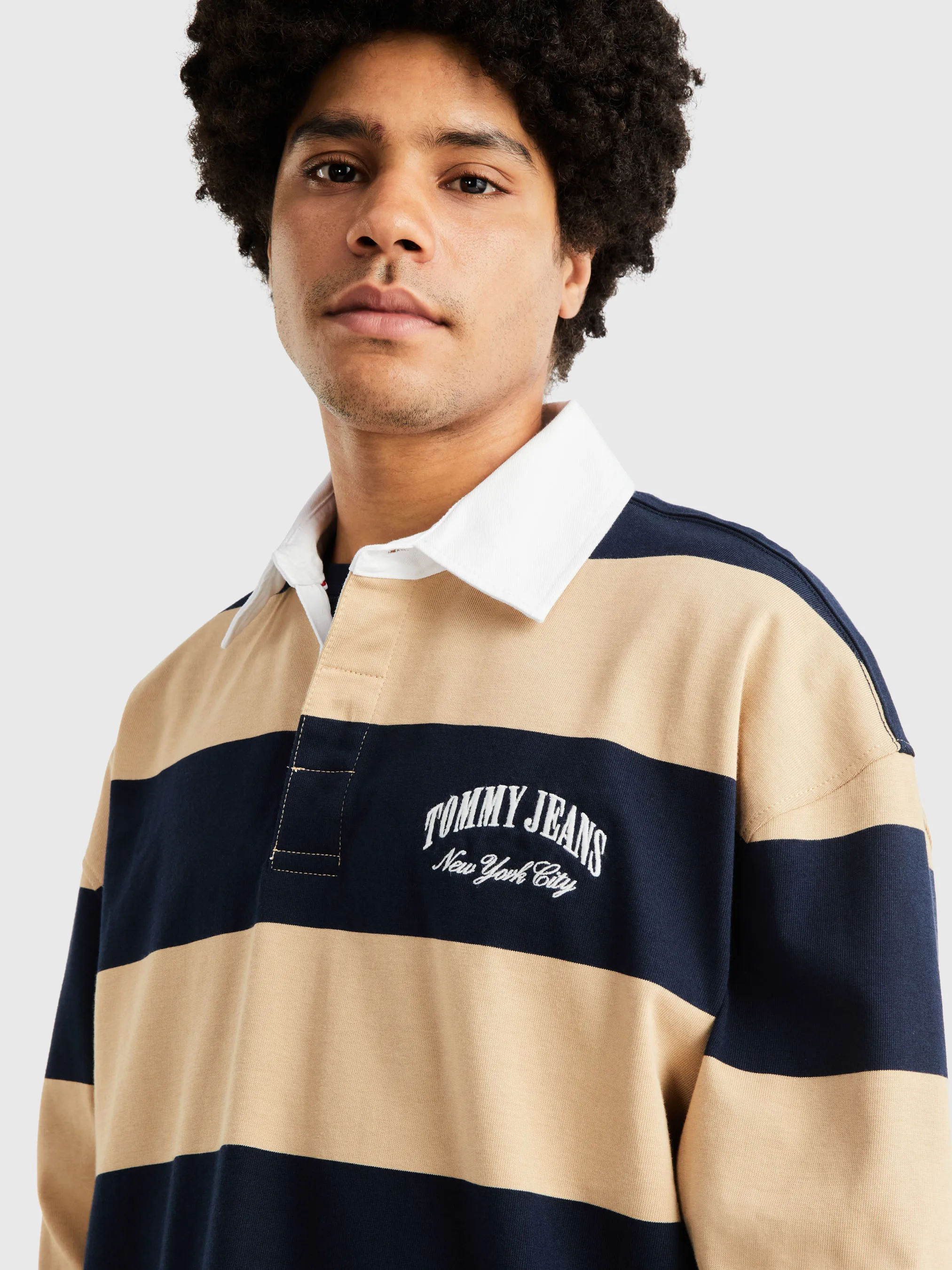 Relaxed Varsity Rugby Shirt | Sweatshirts & Hoodies | Tommy Jeans