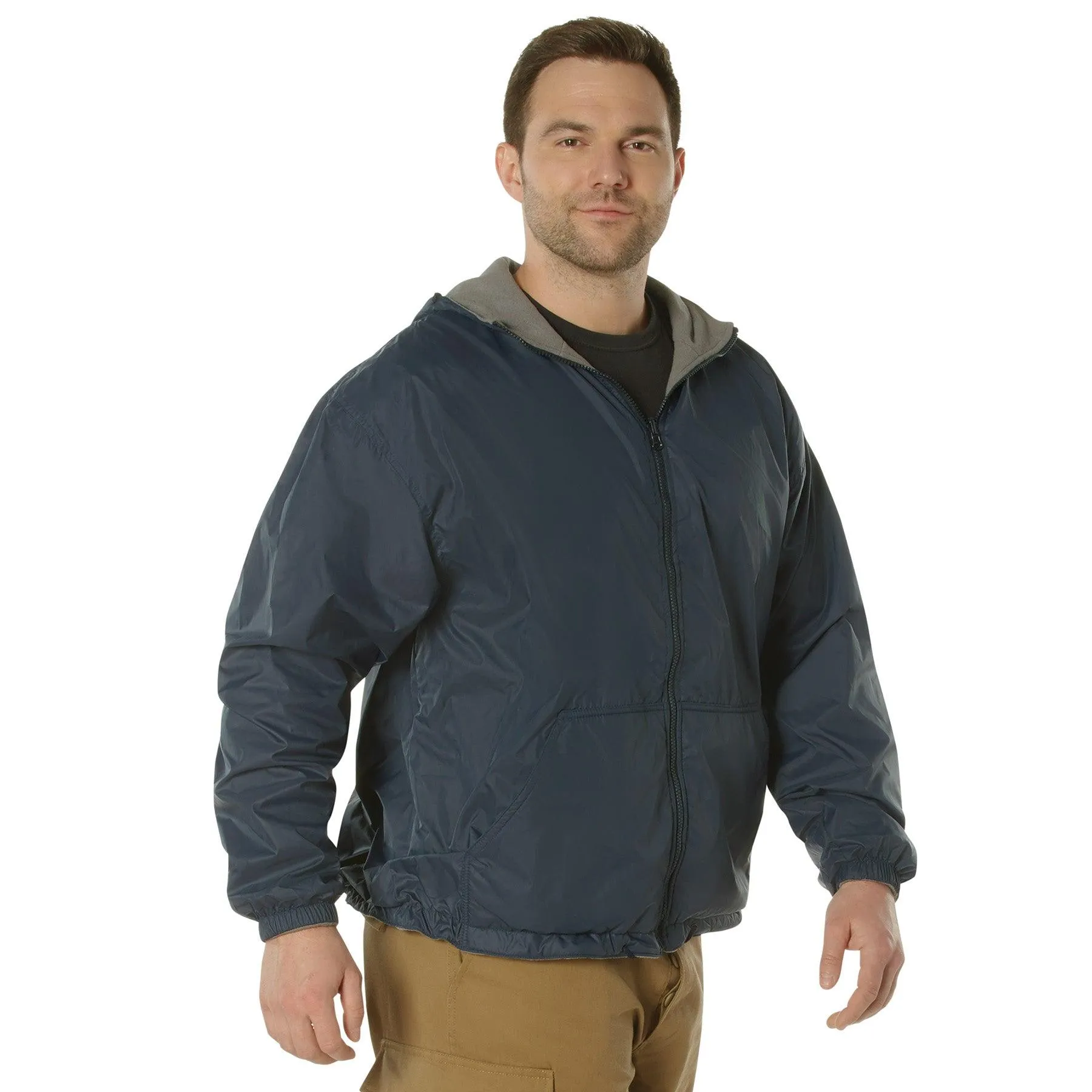 Reversible Lined Jacket With Hood By Rothco