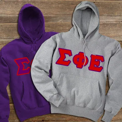 Sigma Phi Epsilon Hooded Sweatshirt, 2-Pack Bundle Deal - TWILL