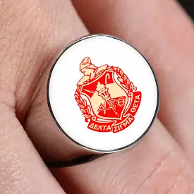 stainless steel delta sigma theta ring