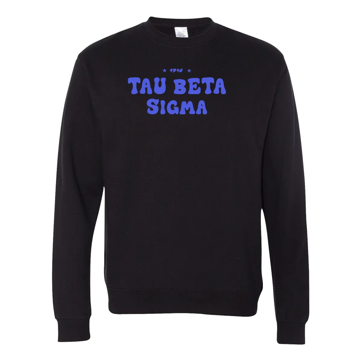 #Tau Beta Sigma Crewneck Sweatshirt, Bubble Print Design