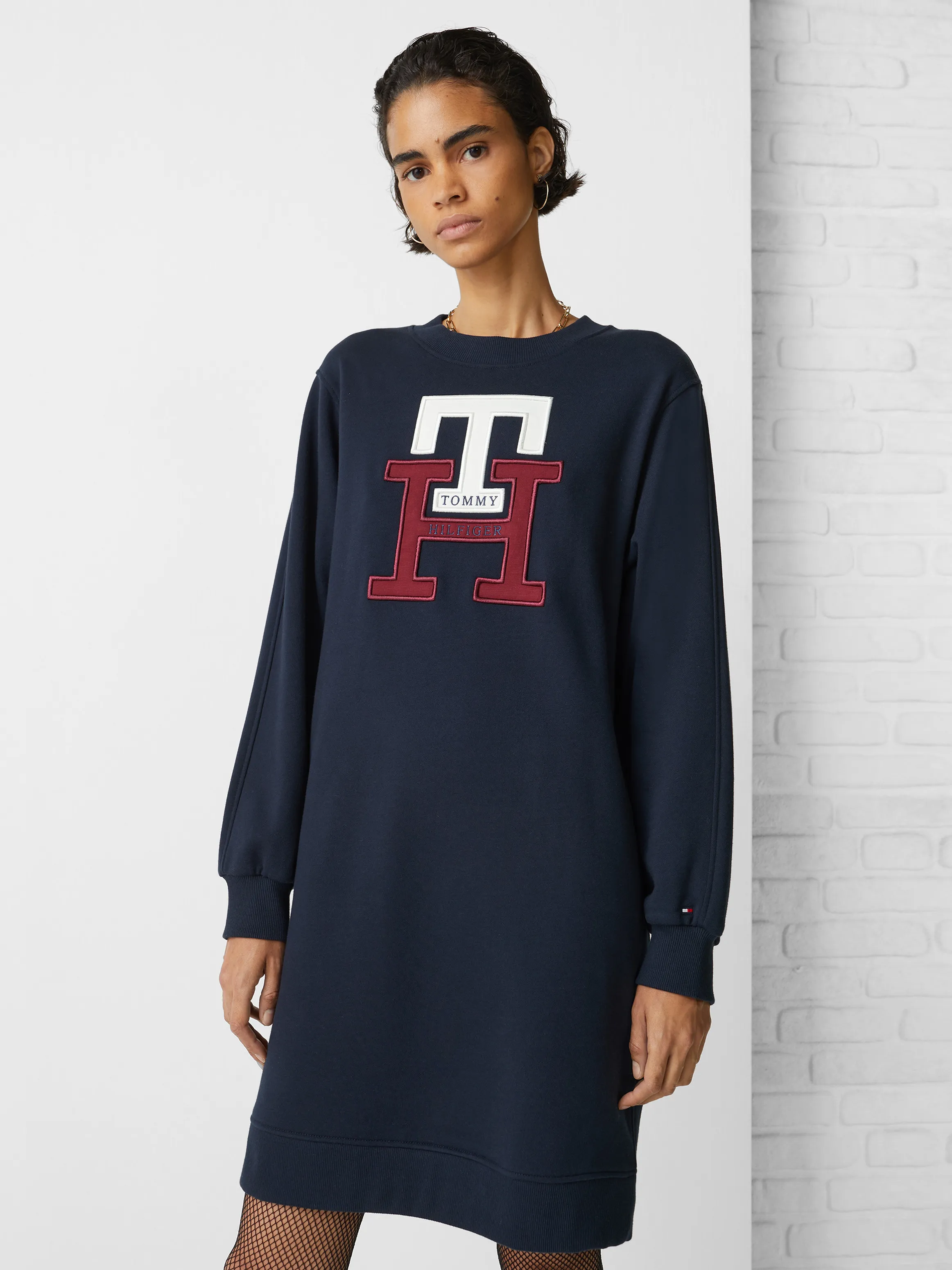 TH Monogram Jumper Dress | Sweatshirts & Hoodies | Tommy Hilfiger